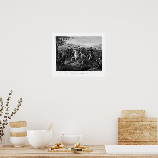 Poster Lee et ses généraux (Cuisine)