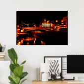 Poster Leeds la nuit (Bureau à domicile)