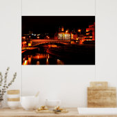 Poster Leeds la nuit (Cuisine)