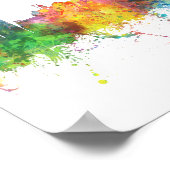 POSTER LEEDS, UK SKYLINE (Coin)