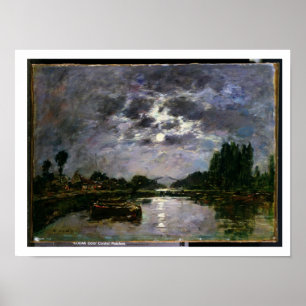 Poster L'effet de la lune, 1891 (huile sur la toile)