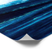 Poster l'effondrement de la vague (Coin)