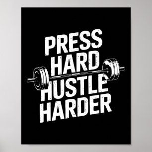 Poster Leg Press Exercice Bodybuilding Fitness Workout Gy