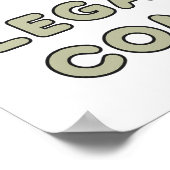 Poster Légaliser la comédie (Coin)