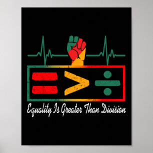Poster L'Égalité Du 10E Jury Est Plus Grande Que La Divis