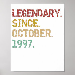 Poster Legendary  since October 1997