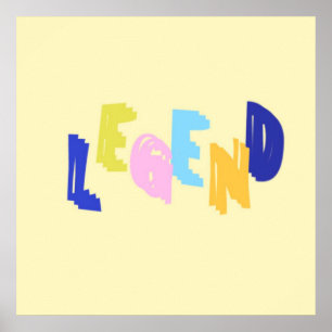 Poster légende