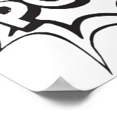 Poster Légende de la bande dessinée POW (Coin)