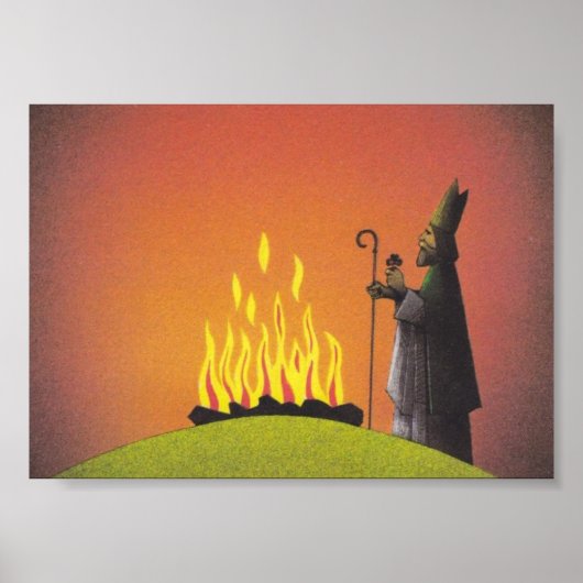 Poster Légende de Saint Patrick et feu pascal (Devant)