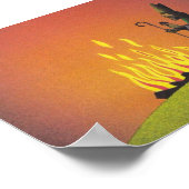 Poster Légende de Saint Patrick et feu pascal (Coin)