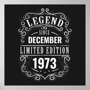 Poster Légende depuis Customisée