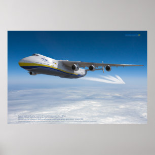 Poster Légende des Cieux : Antonov An-225 Mriya Ultra-HD