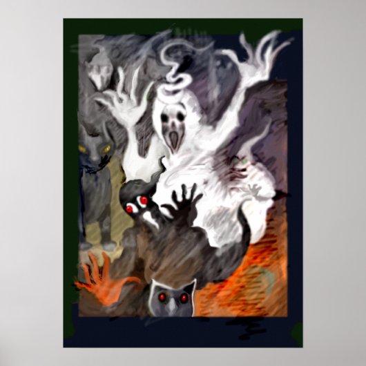 Poster **Légende d'Halloween d'Alejandro** (Devant)