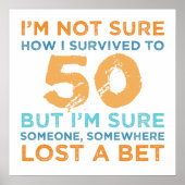 Poster Légende du 50e anniversaire (Devant)