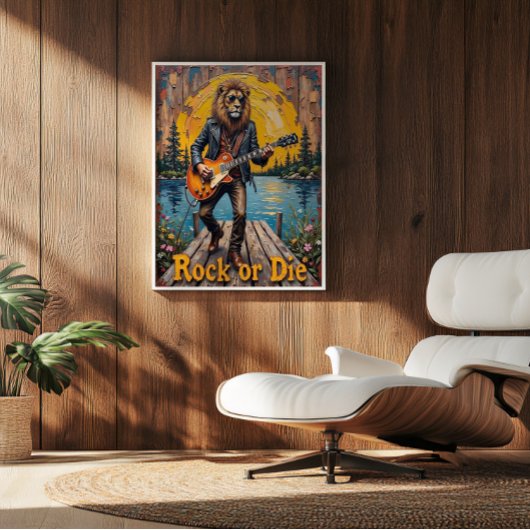 Poster Légende du bord du lac : L'hymne du lion