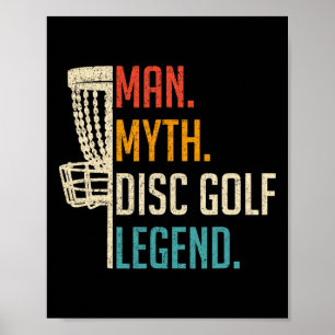 Poster Légende du golf sur disque Mythe et Réalité - Fris