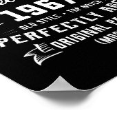 Poster Légende du mythe masculin Décembre 1967 55e annive (Coin)