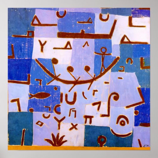 Poster Légende du Nil | Paul Klee | (Devant)
