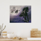 Poster Légende inspirante par Kim McElroy (Cuisine)