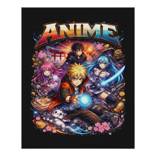 Poster Légendes de l'anime