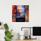 POSTER LÉGENDES DE MAGIE ET DE MYSTÈRE 3 (Bureau à domicile)