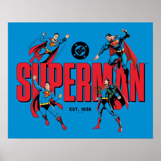 Poster Légendes de Superman pour toujours Graphique (Devant)