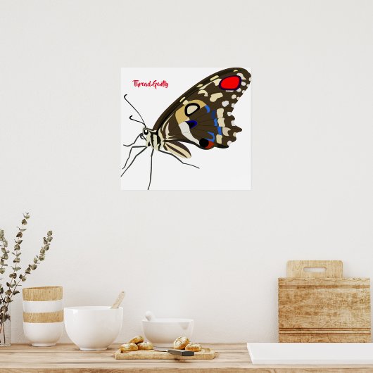 Poster léger du fil (Cuisine)