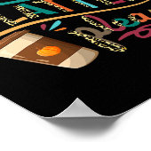 Poster Leggings Feuilles Et Lattes S'Il Vous Plaît Citrou (Coin)