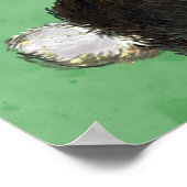 Poster Leggings rayés d'autruche (Coin)