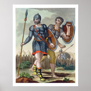 Poster Légionnaires, de "L'Antica Roma", 1825 (Li de