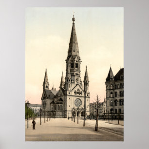 Poster L'église commémorative de Wilhelm d'empereur,
