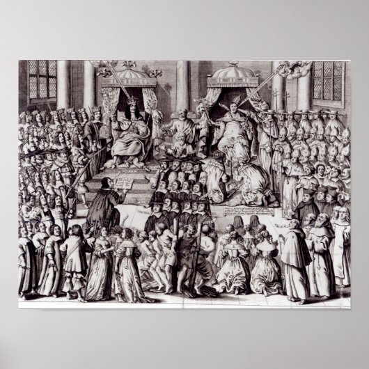 Poster L'Église d'Angleterre contre la papauté (Devant)