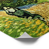 Poster L'église d'Auvers, (Coin)