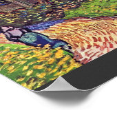 Poster L'Église D'Auvers-Sur-Oise, Par Vincent Van (Coin)