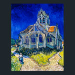 Poster L'église d'Auvers-sur-Oise par Vincent van Gogh<br><div class="desc">Artiste : Vincent van Gogh. Date : 1890.</div>