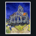 Poster L'église d'Auvers, Van Gogh<br><div class="desc">Vincent Willem van Gogh (30 mars 1853 - 29 juillet 1890) était un peintre post-impressionniste hollandais qui est l'une des figures les plus célèbres et influentes de l'histoire de l'art occidental. En un peu plus de dix ans, il a créé environ 2100 oeuvres, dont environ 860 peintures à l'huile, dont...</div>