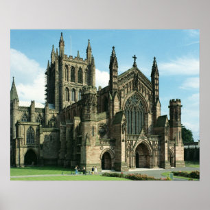 Poster L'église de cathédrale de Vierge Marie béni