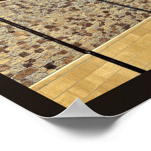 Poster L'église de La Crosse (Coin)