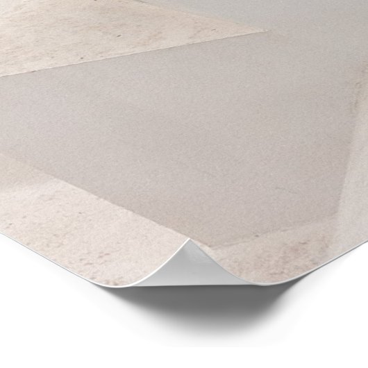 Poster L'église de Santorin (Coin)