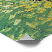 Poster L'église de Van Gogh à Auvers (Coin)