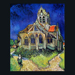 Poster L'église de Vincent van Gogh à Auvers<br><div class="desc">"L'église d'Auvers" est l'une des peintures célèbres créées par Vincent van Gogh en 1890, quelques semaines seulement avant sa mort. Il représente la Notre-Dame de l'Assomption, une église dans le petit village français d'Auvers-sur-Oise, où van Gogh a passé les derniers mois de sa vie. Le tableau est caractérisé par des...</div>