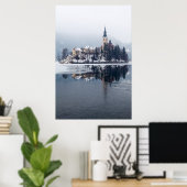 Poster L'église des petites îles (Bureau à domicile)