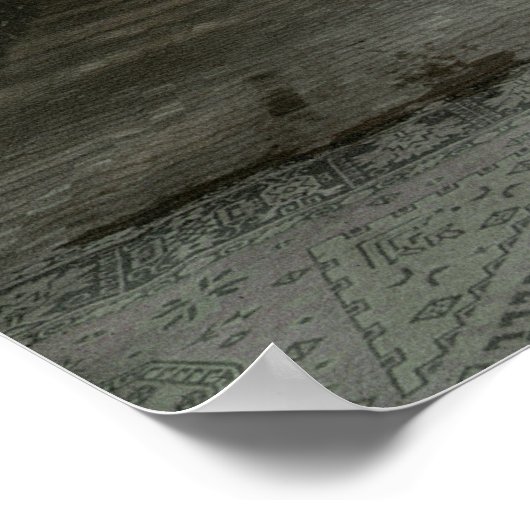 Poster L'église des Saints Sergius et Bacchus (Coin)