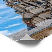 Poster L'église Val-de-Grace et l'hôpital militaire à Par (Coin)