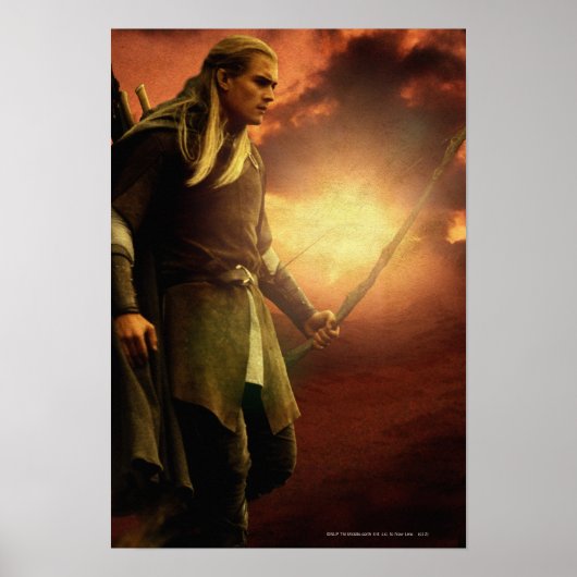 Poster LEGOLAS GREENLEAF™ avec Bow (Devant)