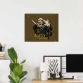 Poster LEGOLAS GREENLEAF™ Drawing Bow Graphic (Bureau à domicile)