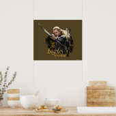 Poster LEGOLAS GREENLEAF™ Drawing Bow Graphic (Cuisine)