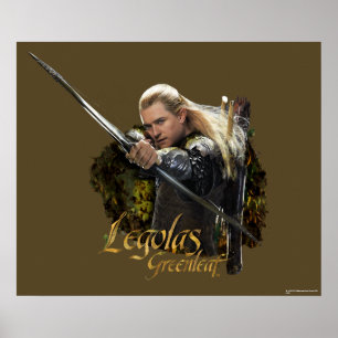 Poster LEGOLAS GREENLEAF™ Drawing Bow Graphic