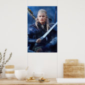 Poster LEGOLAS GREENLEAF™ en bleu (Cuisine)
