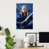 Poster LEGOLAS GREENLEAF™ en bleu (Bureau à domicile)
